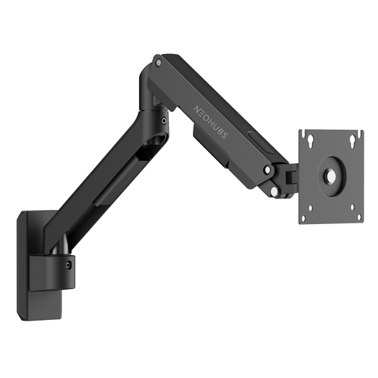 NEOHUBS Core Wall Single Monitor Arm Mount Adjustable VESA Desktop Stand