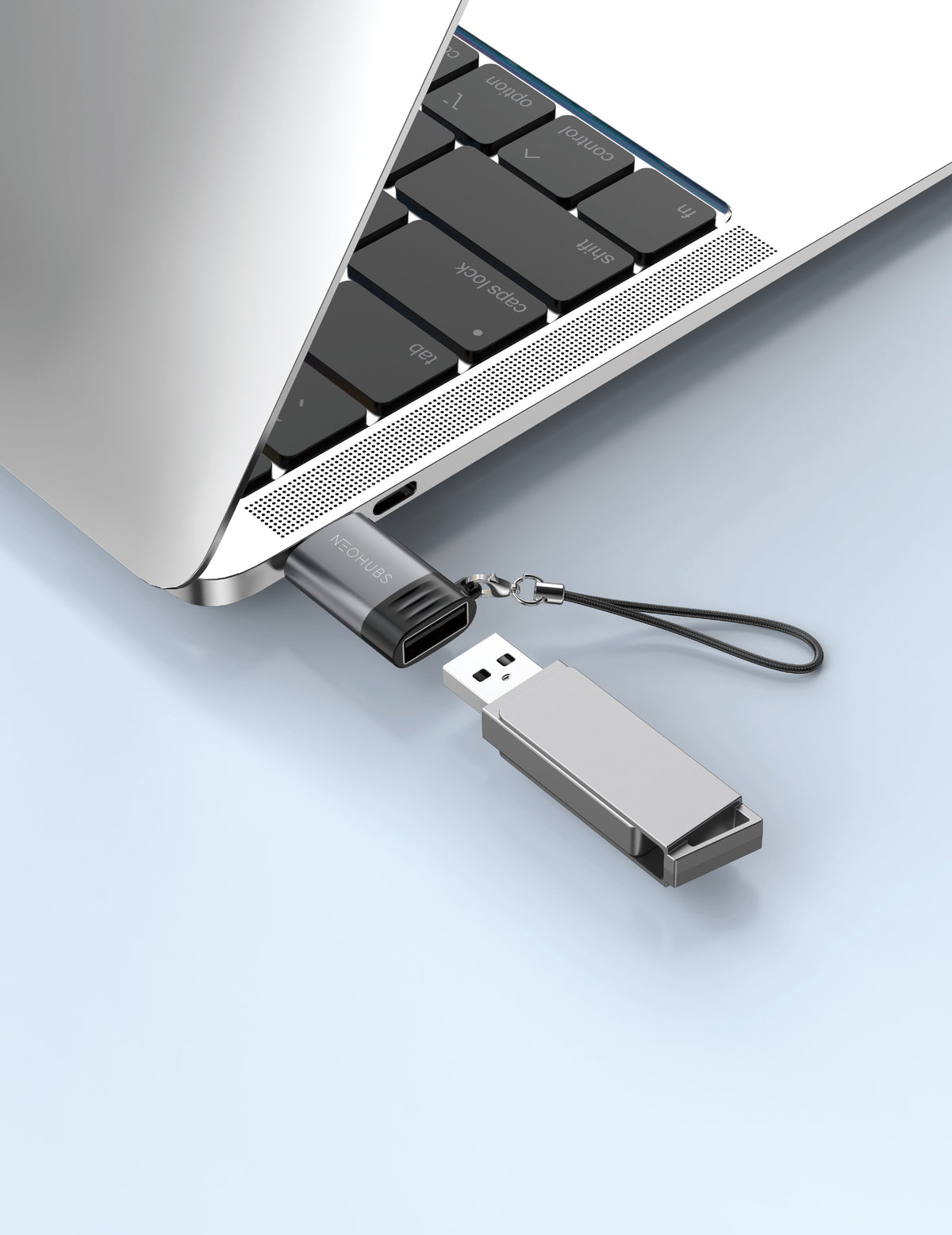 NEOHUBS NEX ADAPT PRO USB to Type-C Adapter - USB-A to USB-C Converter