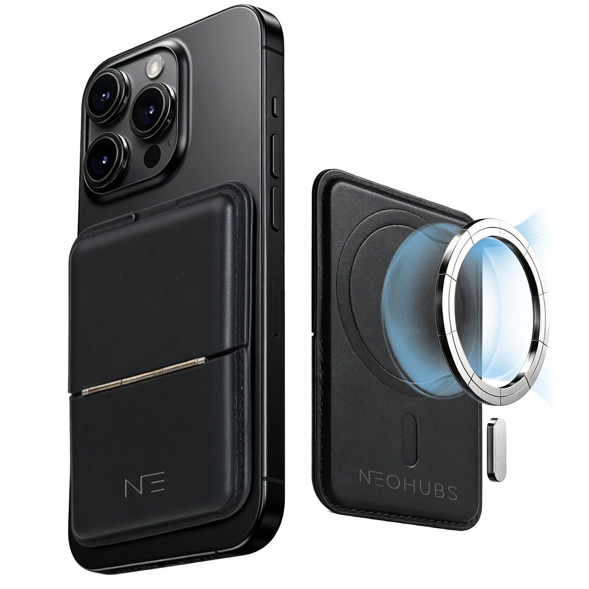 NEOHUBS VELO MagSafe Wallet Stand Compatible with iPhone 18/17/16/15 Series