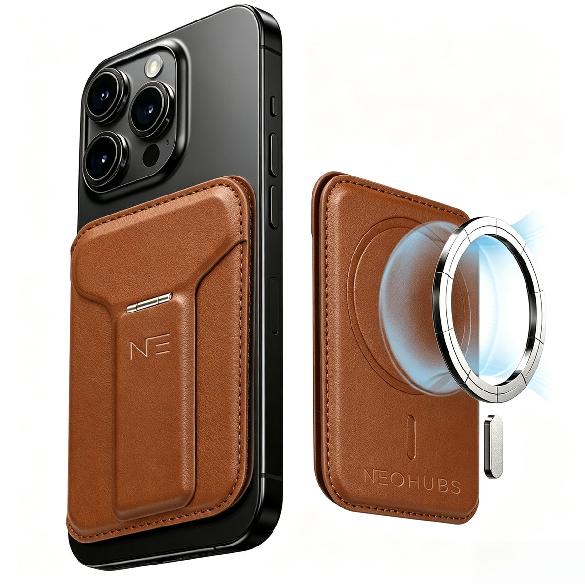 NEOHUBS ALTO MagSafe Wallet Stand Compatible with iPhone 18/17/16/15 Series
