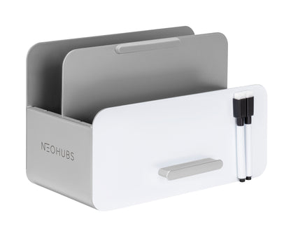 Ergonomic Steel Storage Box Stand Desk Organiser Tray