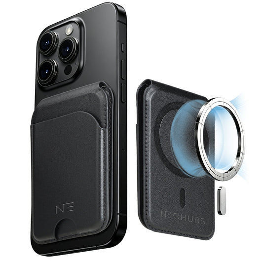 NEOHUBS ECHO MagSafe Wallet Stand Compatible with iPhone 18/17/16/15 Series