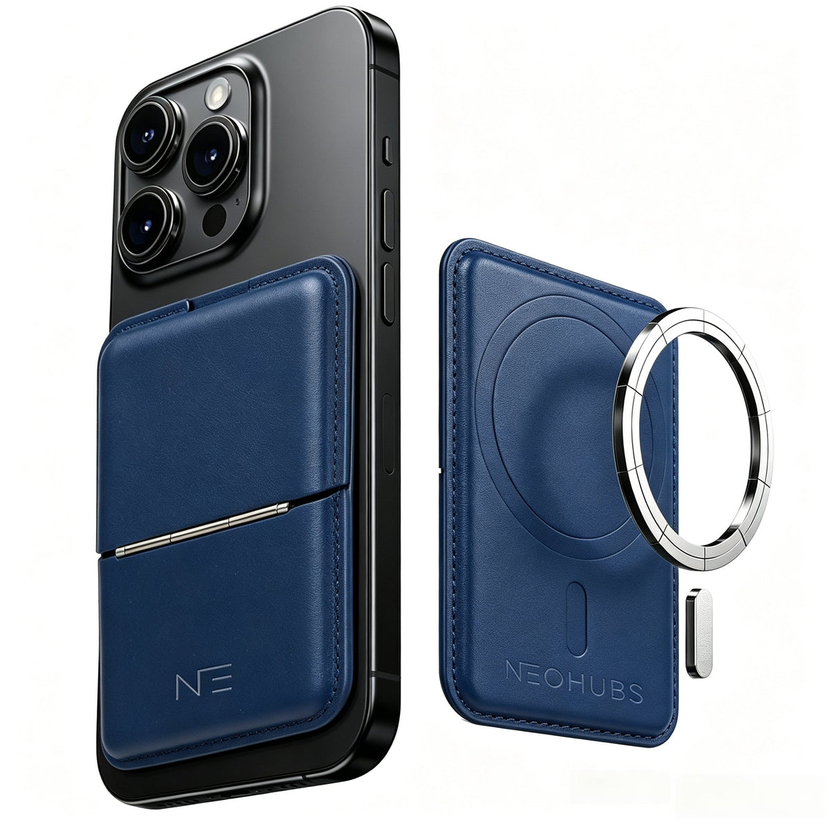 NEOHUBS VELO MagSafe Wallet Stand Compatible with iPhone 18/17/16/15 Series