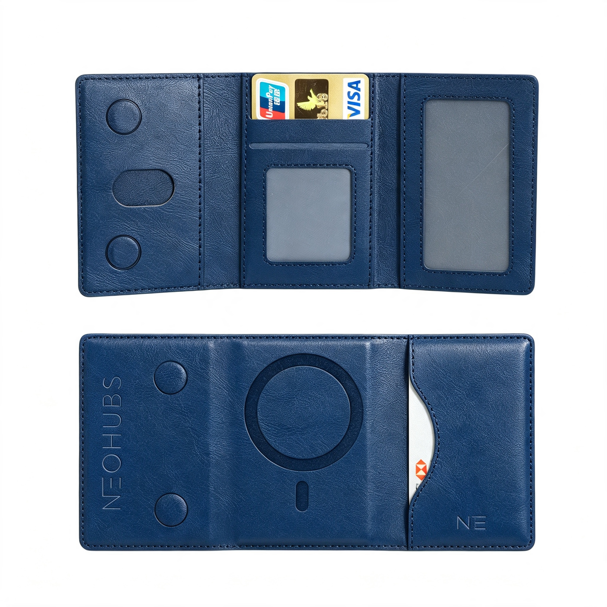 NEOHUBS ZENO MagSafe Wallet Compatible with iPhone 18/17/16/15/14 Series