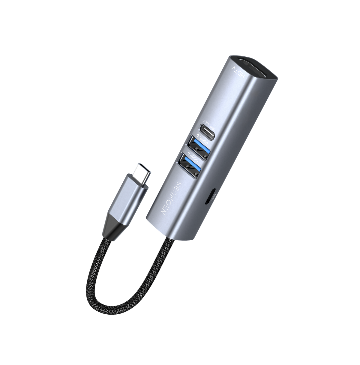 NEOHUBS HUB PRO 5-in-1 Type-C Hub with USB 3.0, USB 2.0, HDMI 4K & PD 100W