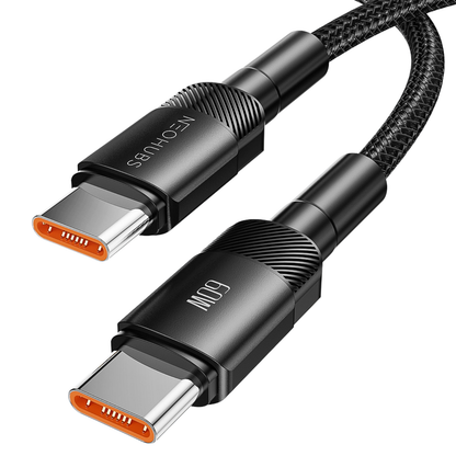 Flow X USB-C to USB-C Type-C Fast Charger Cable - 60W, 3A