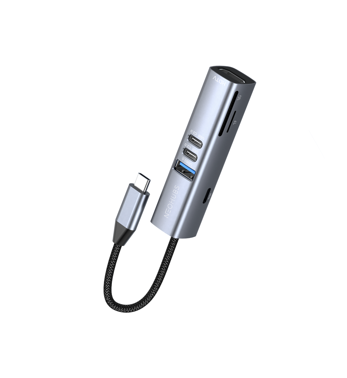 NEOHUBS HUB MAX 7-in-1 Type-C Hub with HDMI, 100W PD, SD/TF, USB 3 & USB-C