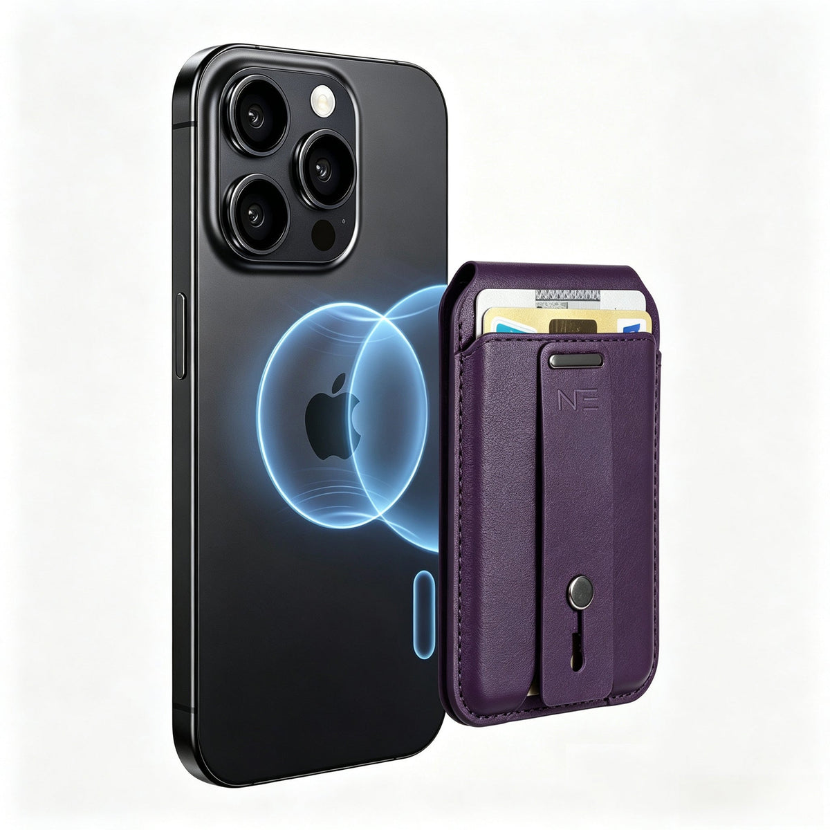 NEOHUBS LUMO MagSafe Wallet Stand Compatible with iPhone 18/17/16/15 Series