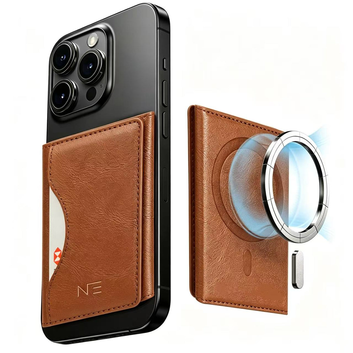 NEOHUBS ZENO MagSafe Wallet Compatible with iPhone 18/17/16/15/14 Series