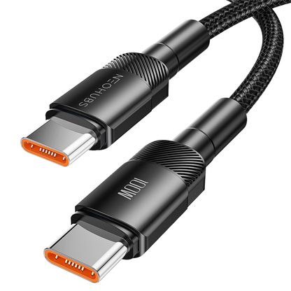 VOLT EDGE USB C to USB C Fast Charger Cable (100W, 5A)