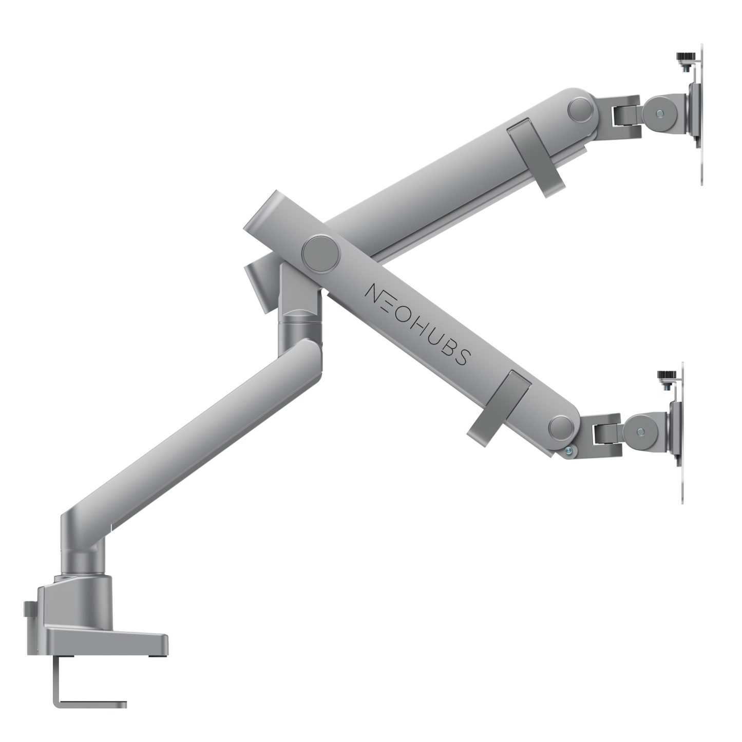 Pro Dual Monitor Arm Mount Premium Adjustable VESA Desktop Stand