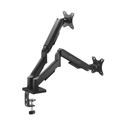 Core Dual Monitor Arm Mount Adjustable Vesa Desktop Stand