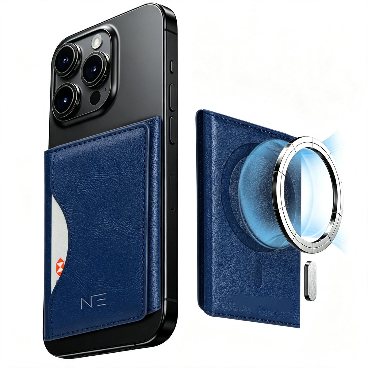 NEOHUBS ZENO MagSafe Wallet Compatible with iPhone 18/17/16/15/14 Series