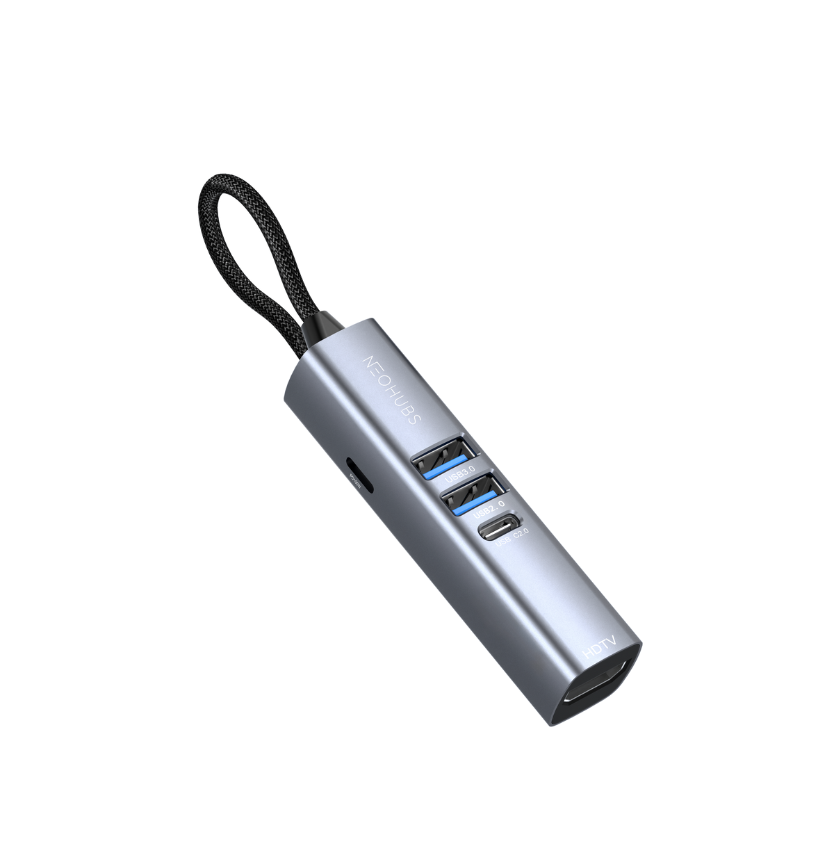 NEOHUBS HUB PRO 5-in-1 Type-C Hub with USB 3.0, USB 2.0, HDMI 4K & PD 100W