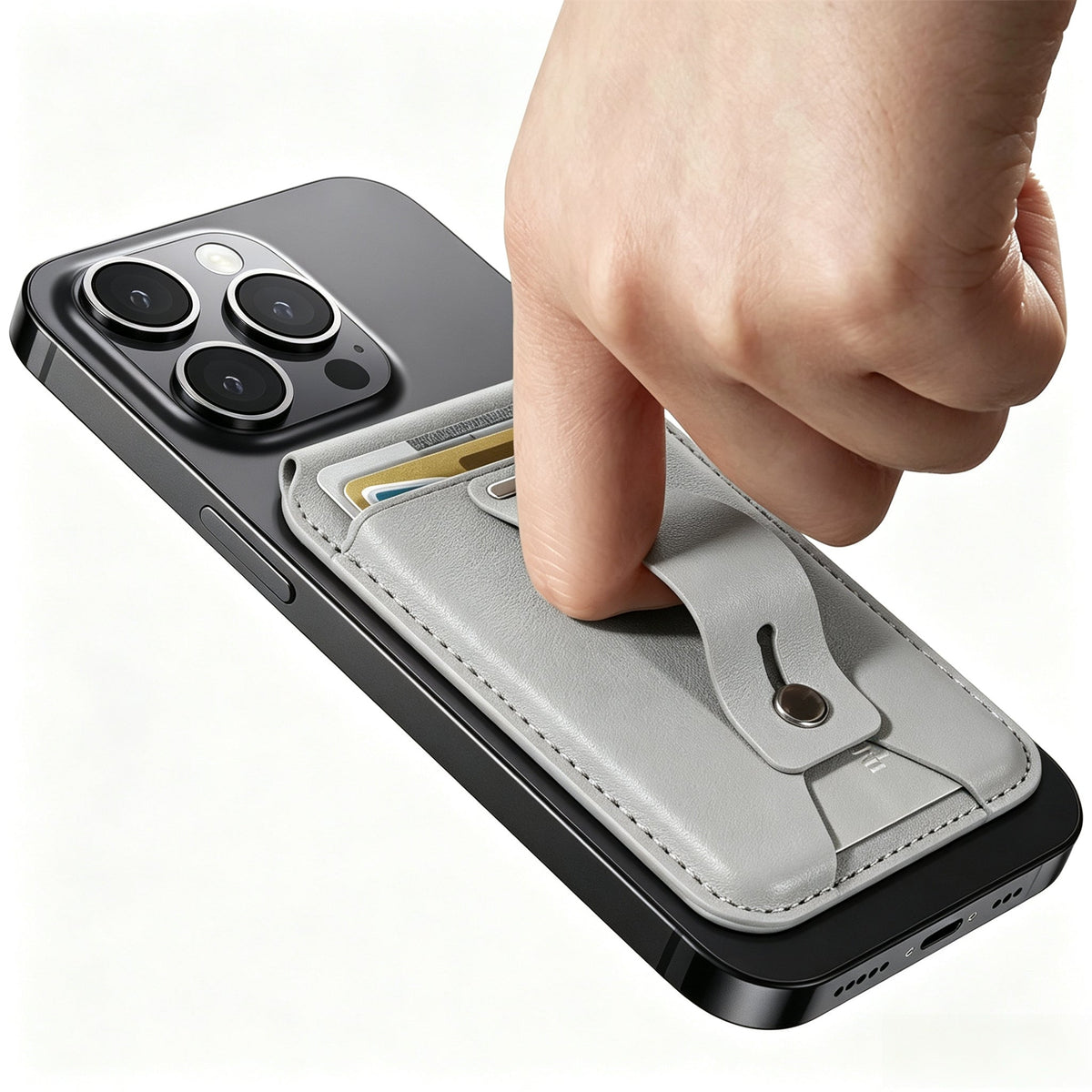 NEOHUBS LUMO MagSafe Wallet Stand Compatible with iPhone 18/17/16/15 Series