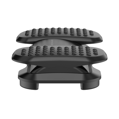 NEOHUBS Footrest with Adjustable Height, Massage Surface & Split Pedals