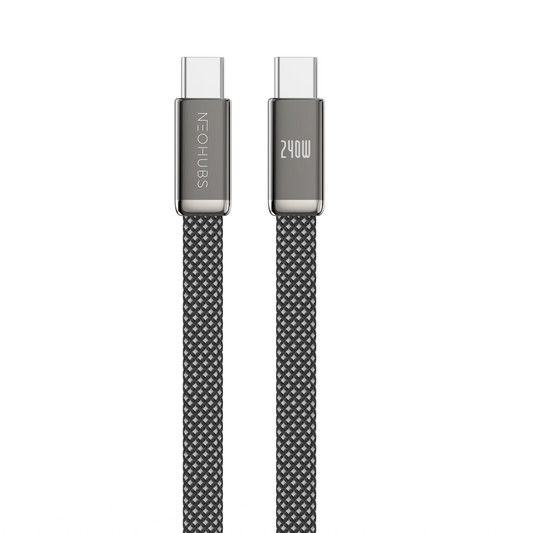 NEOHUBS AIR CABLE 240W USB C to USB C - Type C Fast Charger Cable - 1.5M