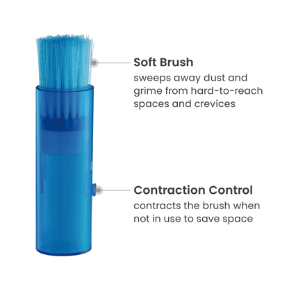Screen Cleaning Kit with Spray, Brush & Microfiber Cloth