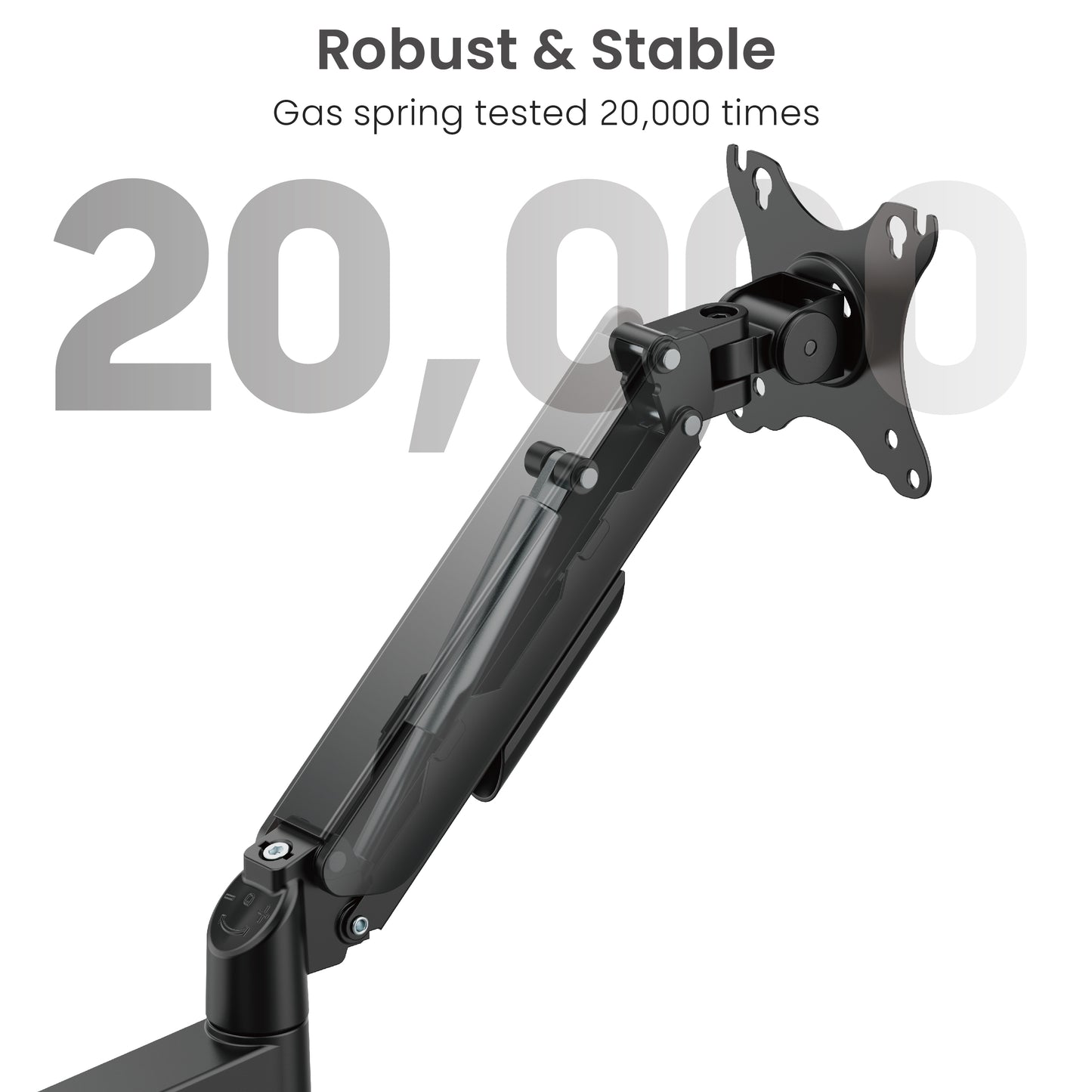 Core+ Dual Monitor Arm Mount Adjustable Vesa Desktop Stand