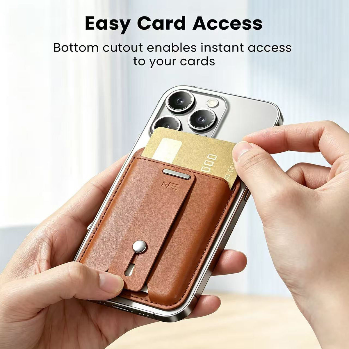 NEOHUBS LUMO MagSafe Wallet Stand Compatible with iPhone 18/17/16/15 Series