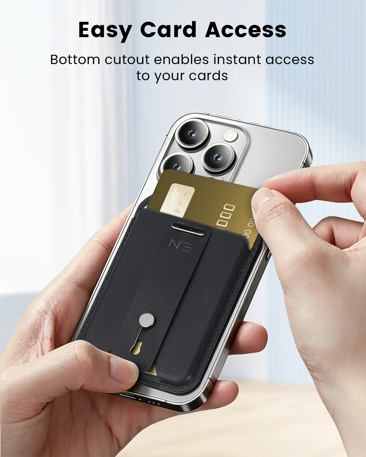 NEOHUBS LUMO MagSafe Wallet Stand Compatible with iPhone 18/17/16/15 Series