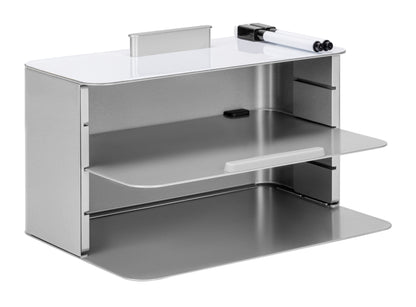 Ergonomic Steel Storage Box Stand Desk Organiser Tray