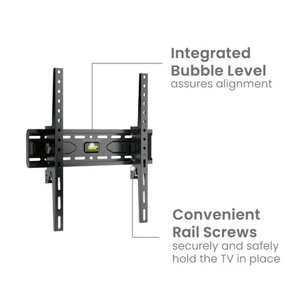 NEOHUBS 32-75" Tilt TV Wall Mount Bracket VESA Compatible (45kg Max Load)