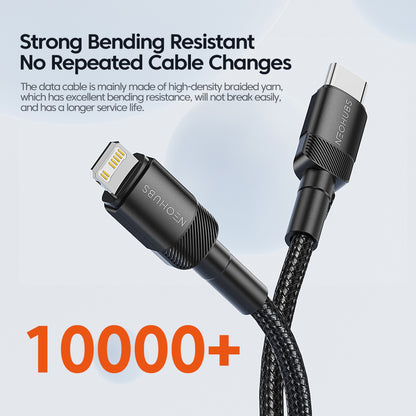 Flow Beam USB-C to Lightning Fast Charger Cable - 20W, 3A
