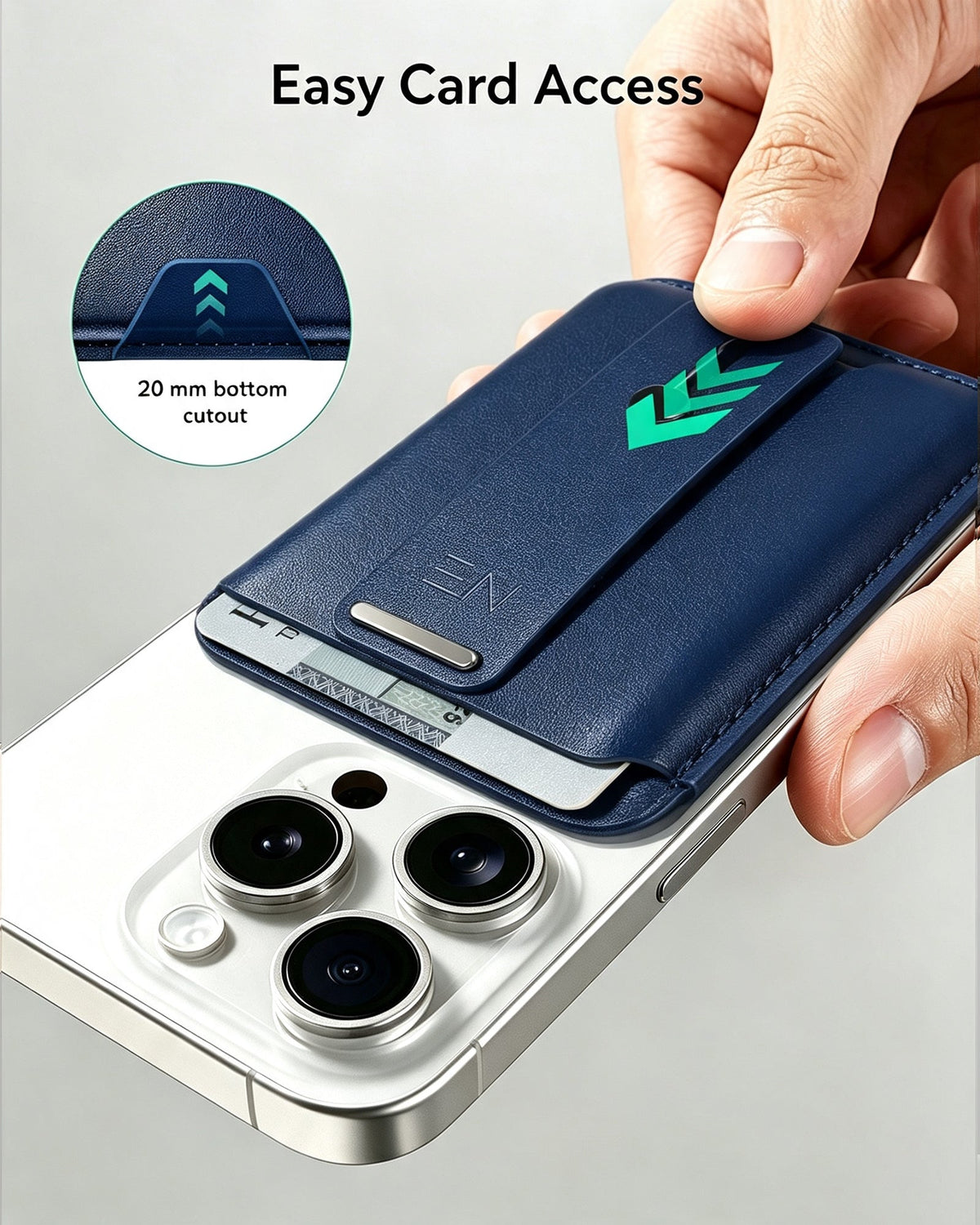 NEOHUBS AERIS MagSafe Wallet Compatible with iPhone 18/17/16/15/14 Series