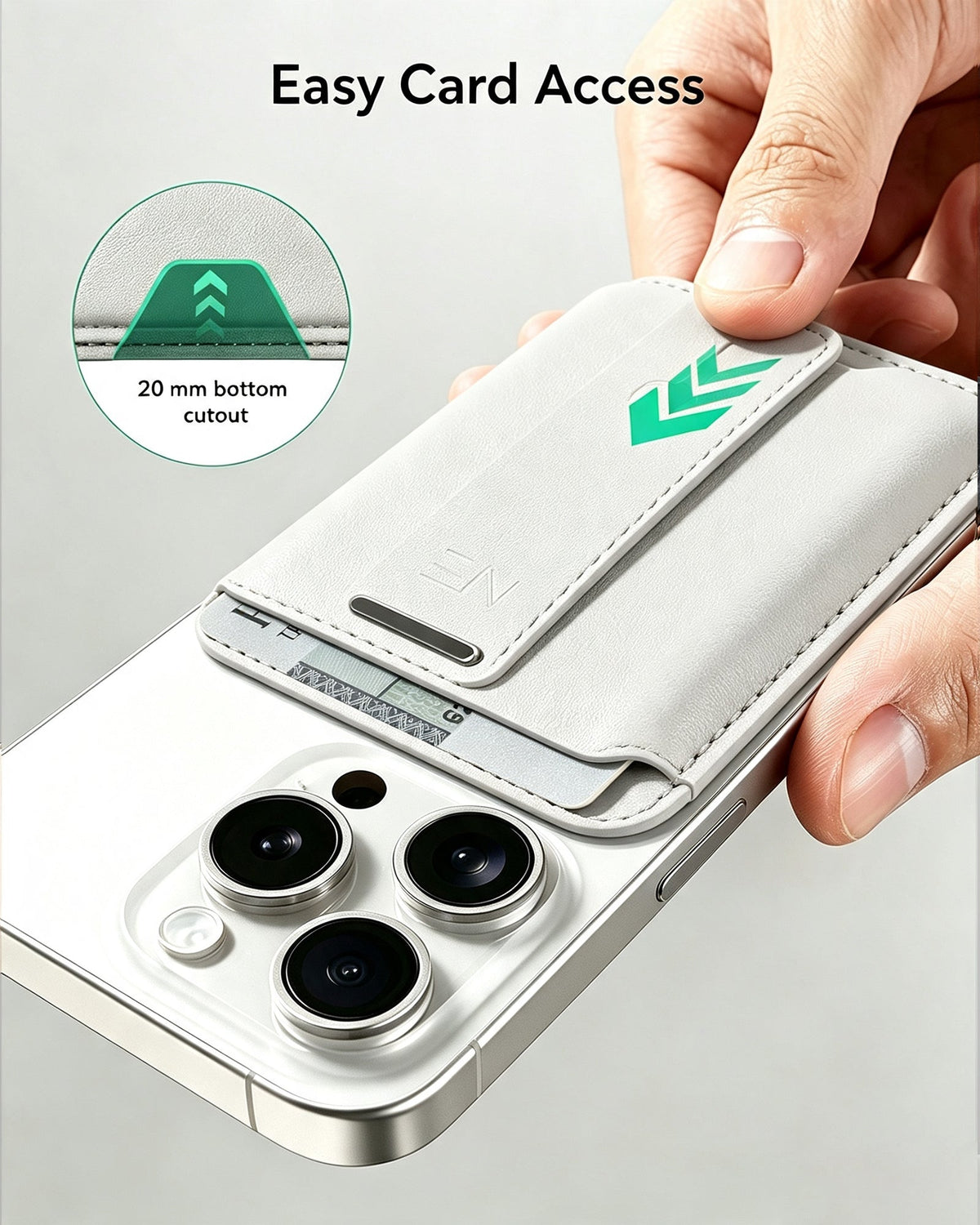 NEOHUBS AERIS MagSafe Wallet Compatible with iPhone 18/17/16/15/14 Series