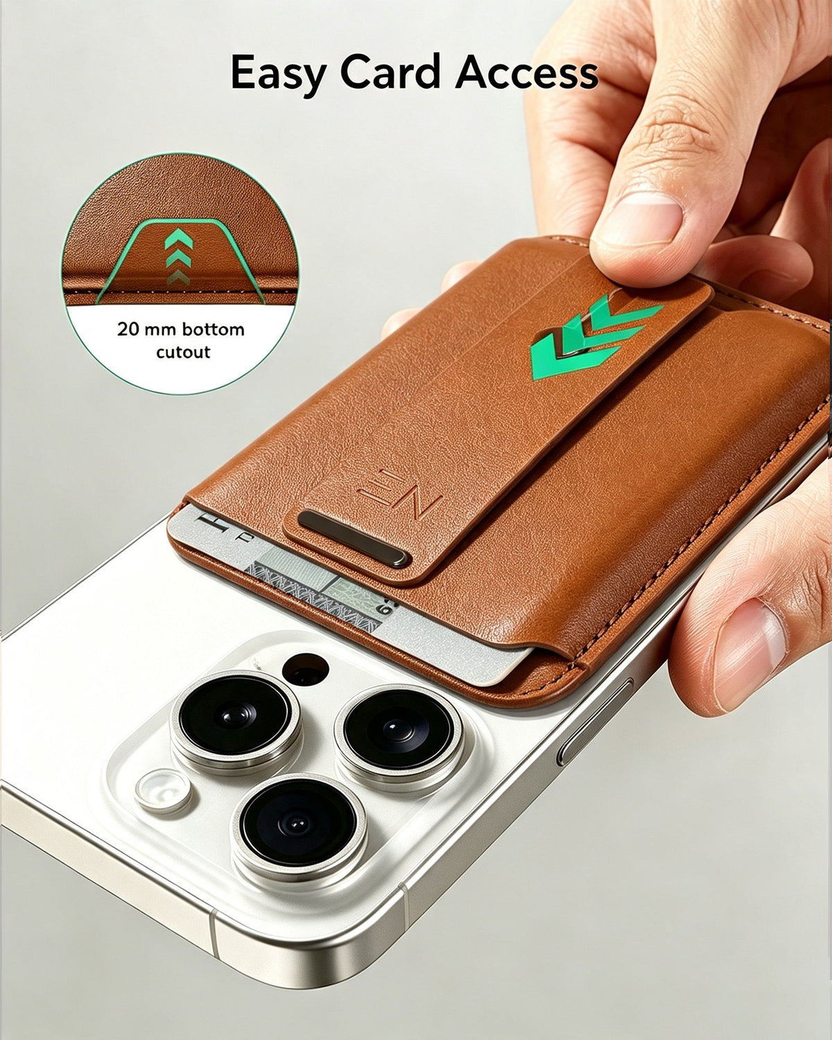 NEOHUBS AERIS MagSafe Wallet Compatible with iPhone 18/17/16/15/14 Series
