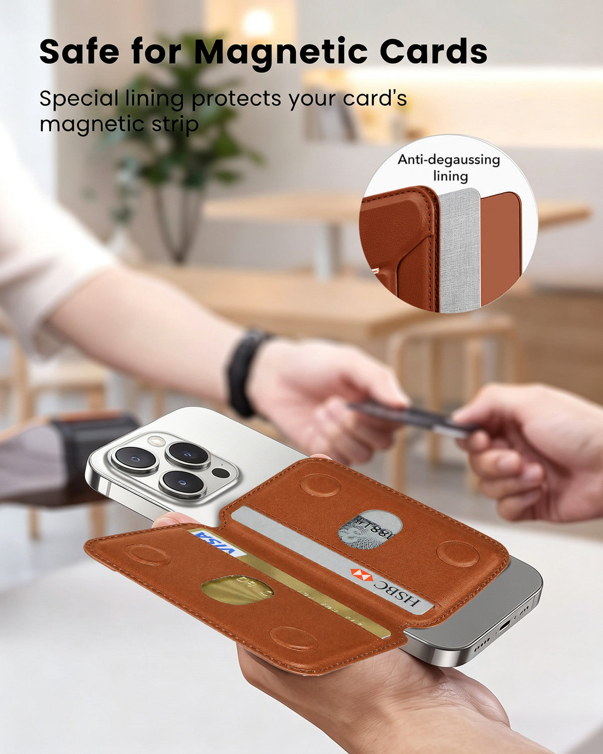 NEOHUBS ALTO MagSafe Wallet Stand Compatible with iPhone 18/17/16/15 Series