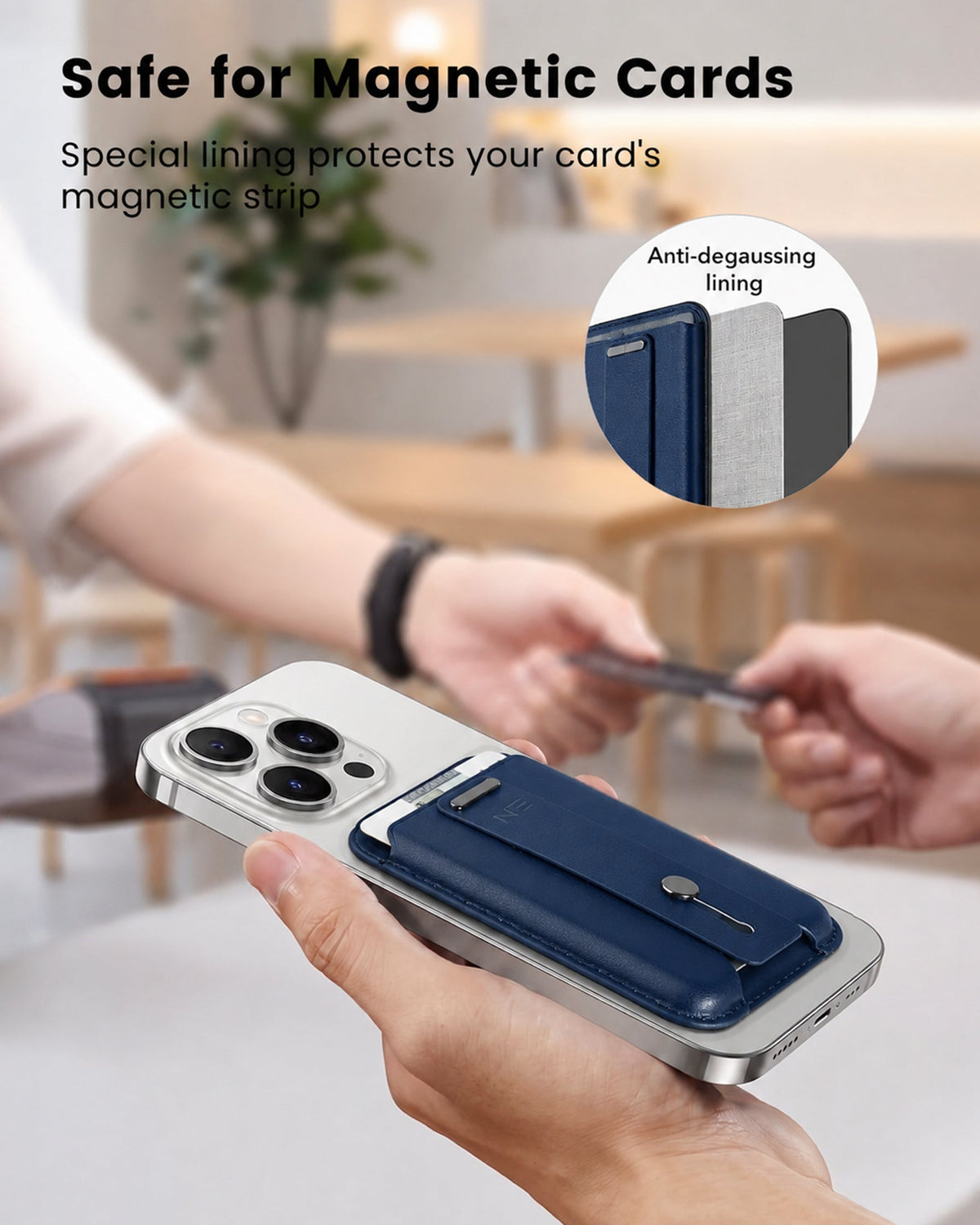 NEOHUBS AERIS MagSafe Wallet Compatible with iPhone 18/17/16/15/14 Series