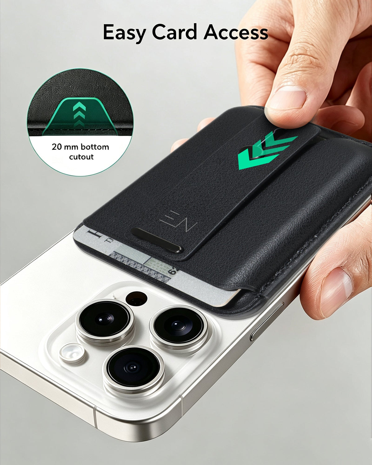 NEOHUBS AERIS MagSafe Wallet Compatible with iPhone 18/17/16/15/14 Series