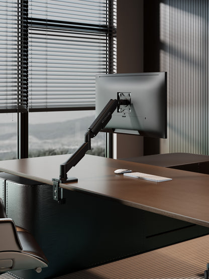Core Single Monitor Arm Mount Adjustable Vesa Desktop Stand