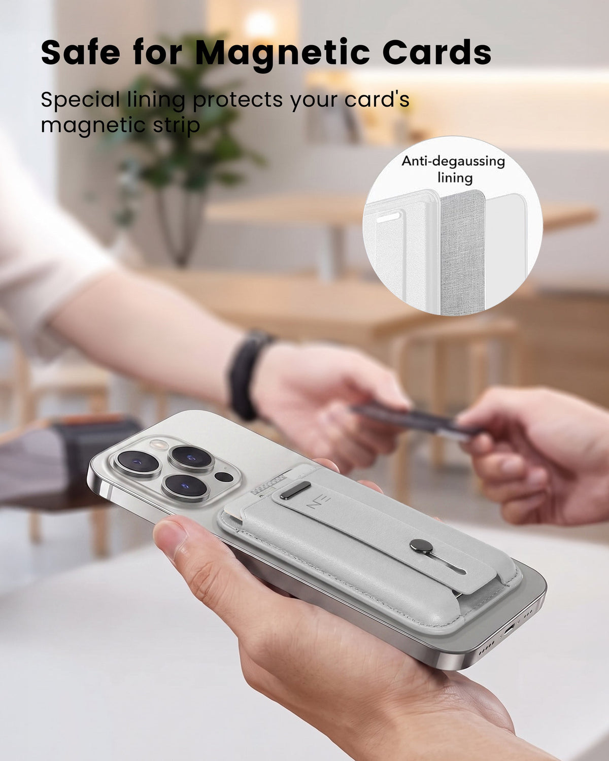 NEOHUBS LUMO MagSafe Wallet Stand Compatible with iPhone 18/17/16/15 Series