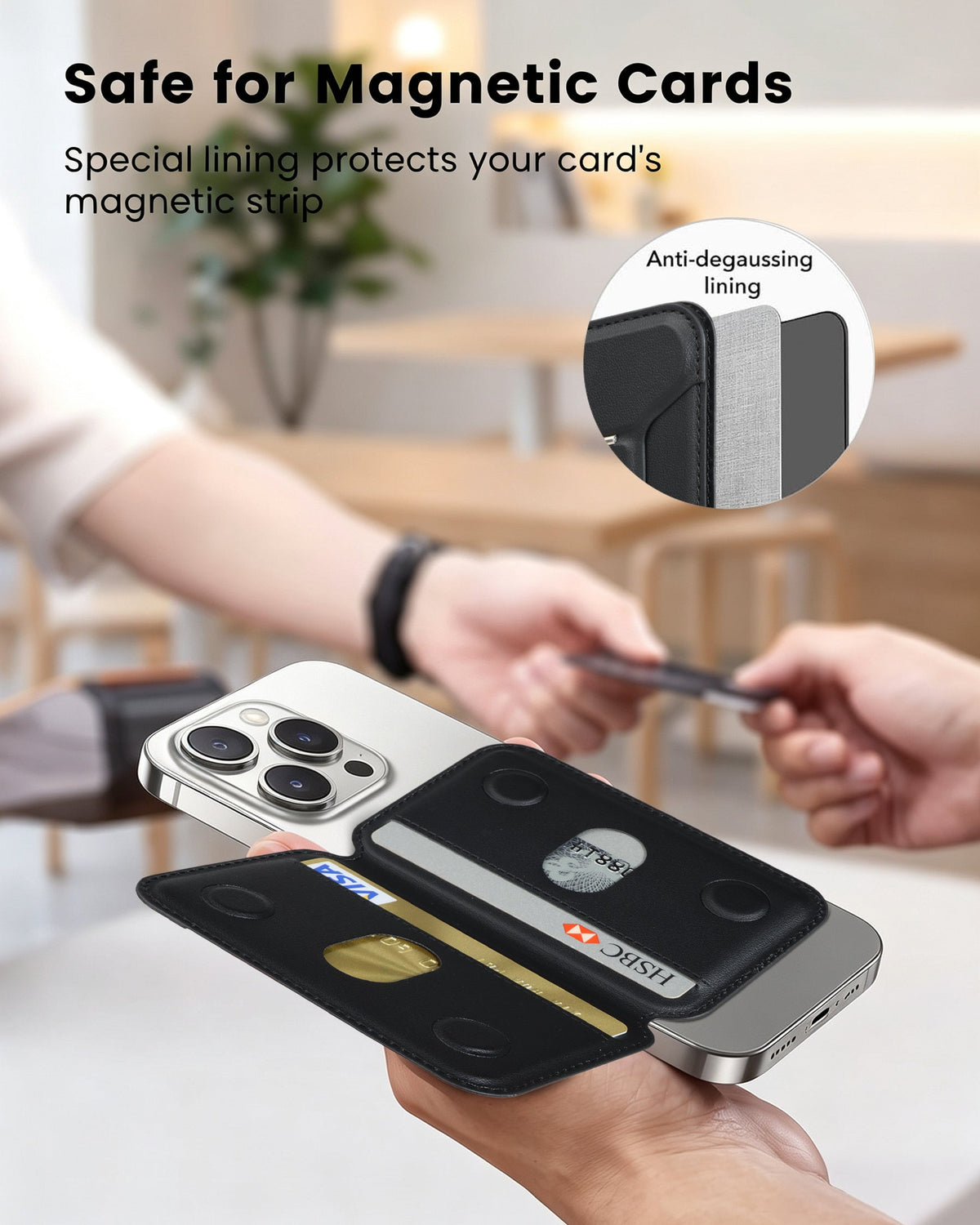 NEOHUBS ALTO MagSafe Wallet Stand Compatible with iPhone 18/17/16/15 Series