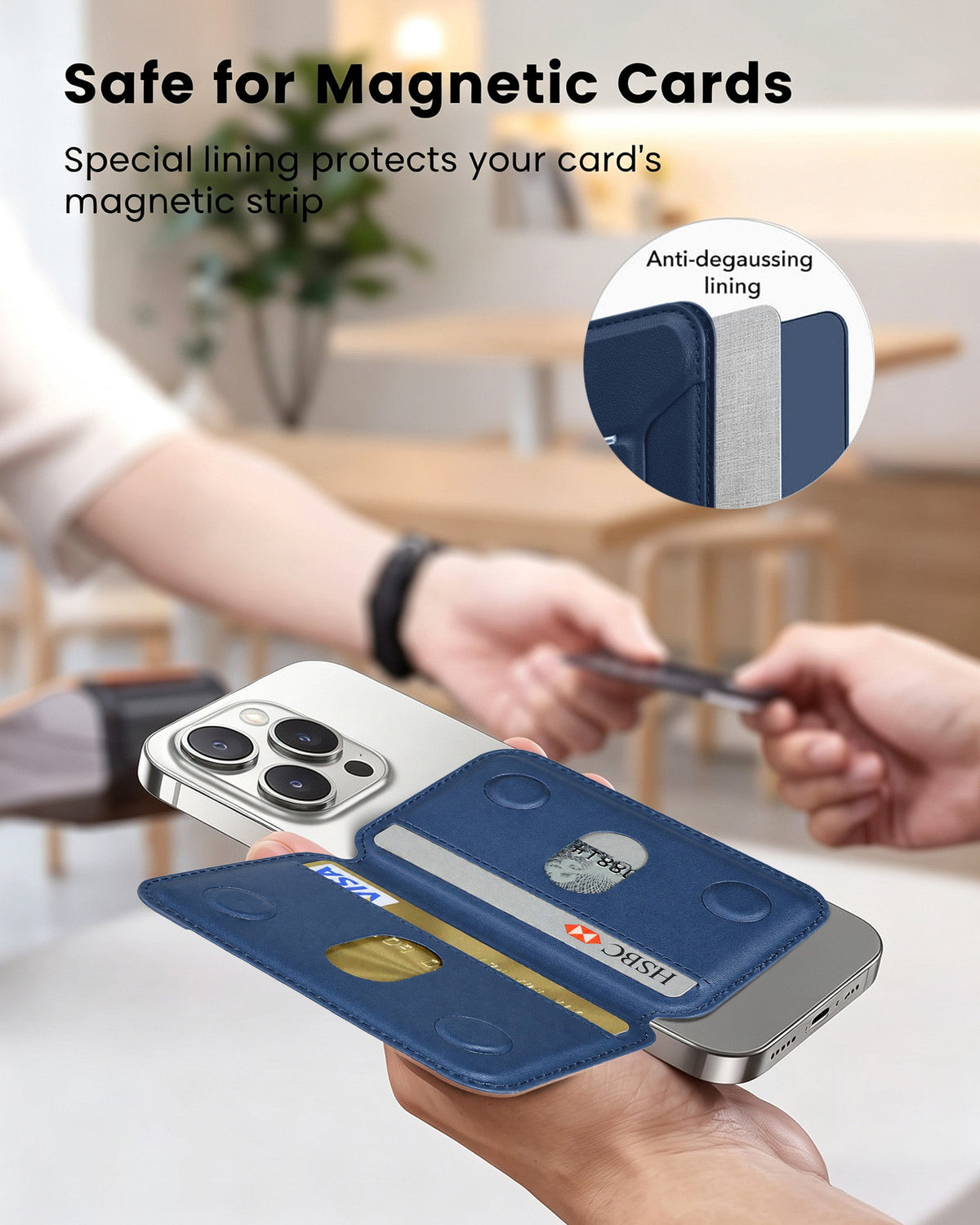 NEOHUBS ALTO MagSafe Wallet Stand Compatible with iPhone 18/17/16/15 Series