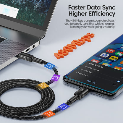 VOLT EDGE USB C to USB C Fast Charger Cable (100W, 5A)