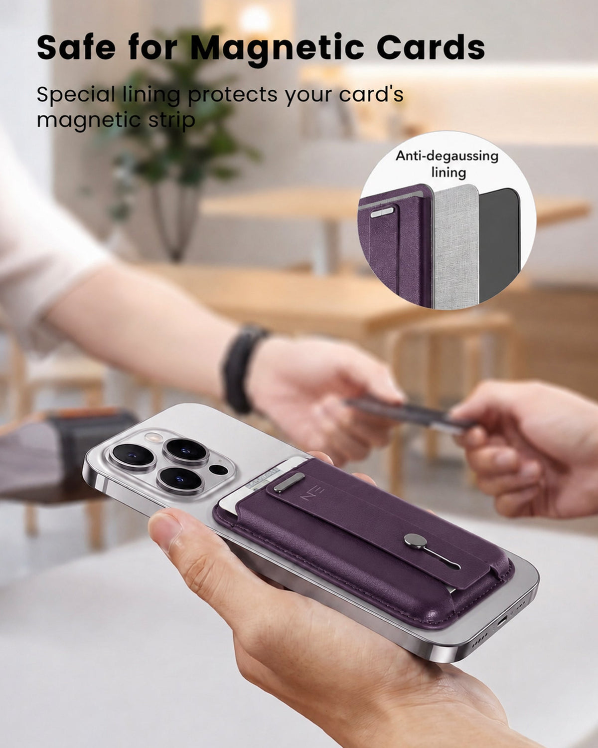 NEOHUBS AERIS MagSafe Wallet Compatible with iPhone 18/17/16/15/14 Series