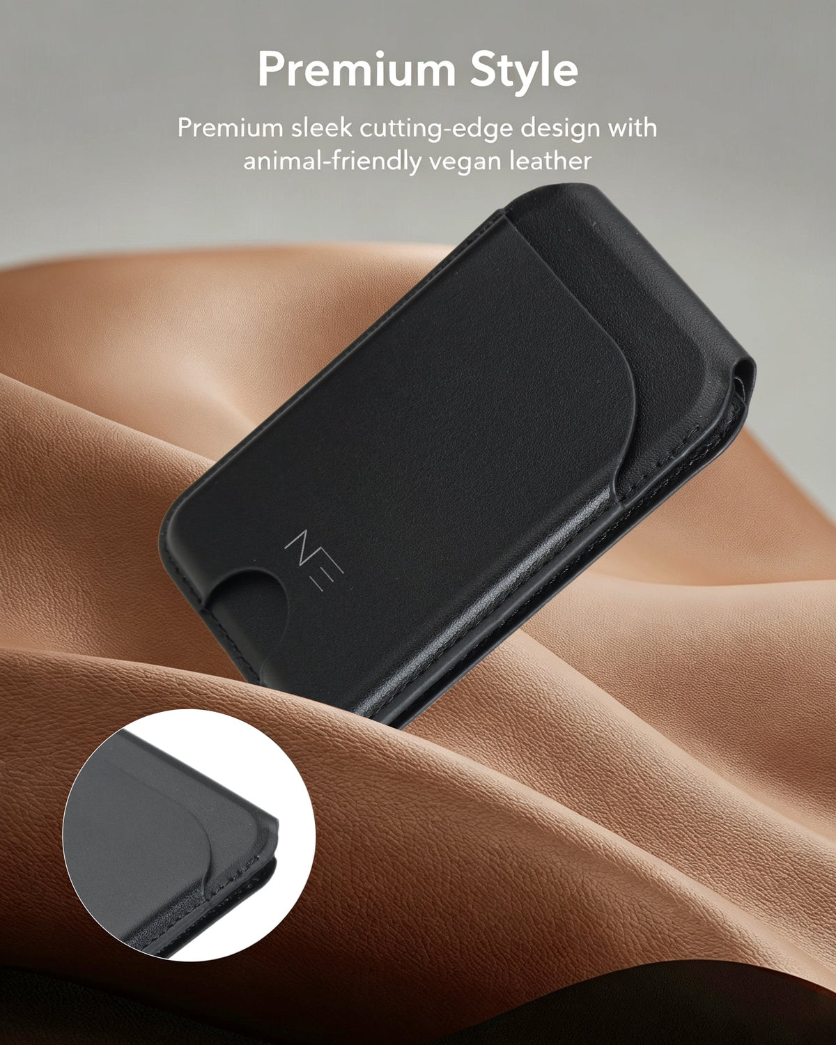 NEOHUBS ECHO MagSafe Wallet Stand Compatible with iPhone 18/17/16/15 Series