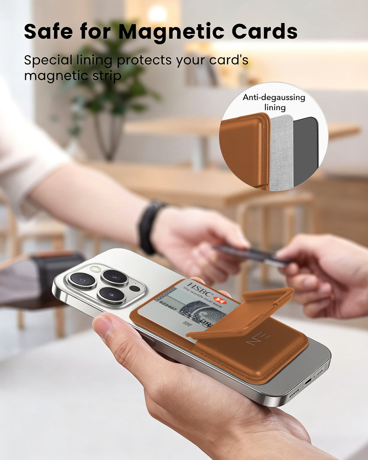 NEOHUBS VELO MagSafe Wallet Stand Compatible with iPhone 18/17/16/15 Series