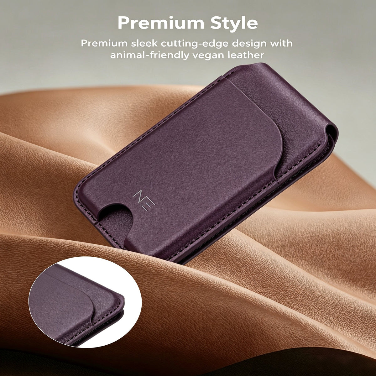 NEOHUBS ECHO MagSafe Wallet Stand Compatible with iPhone 18/17/16/15 Series