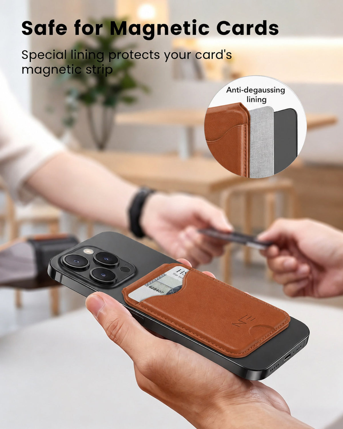 NEOHUBS NEXO MagSafe Wallet Stand Compatible with iPhone 18/17/16/15 Series