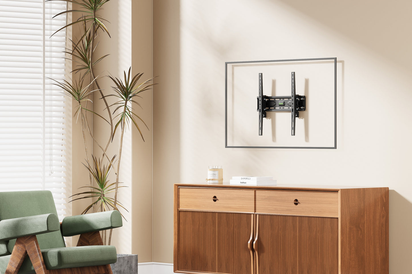 NEOHUBS 32-75" Tilt TV Wall Mount Bracket VESA Compatible (45kg Max Load)
