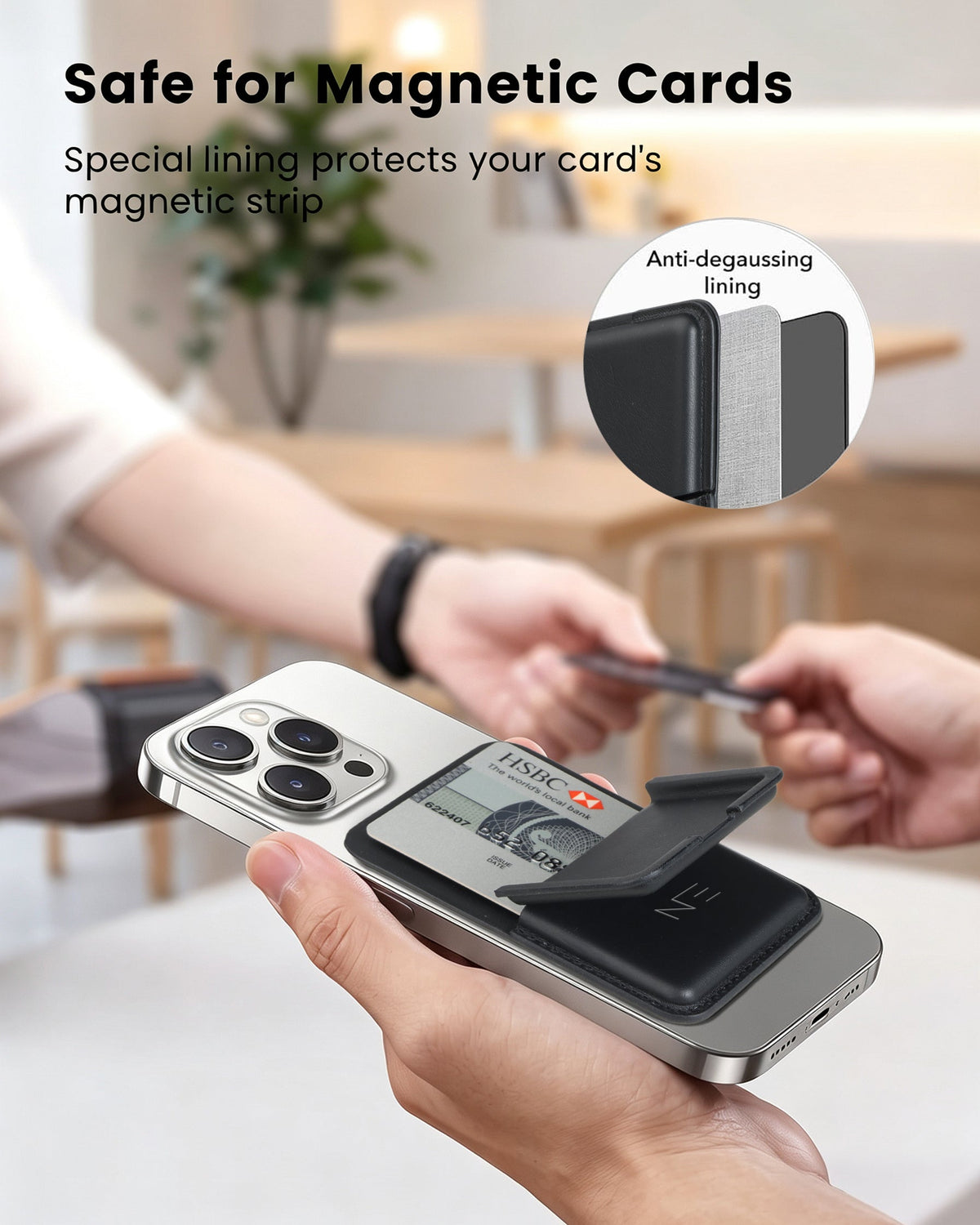 NEOHUBS VELO MagSafe Wallet Stand Compatible with iPhone 18/17/16/15 Series