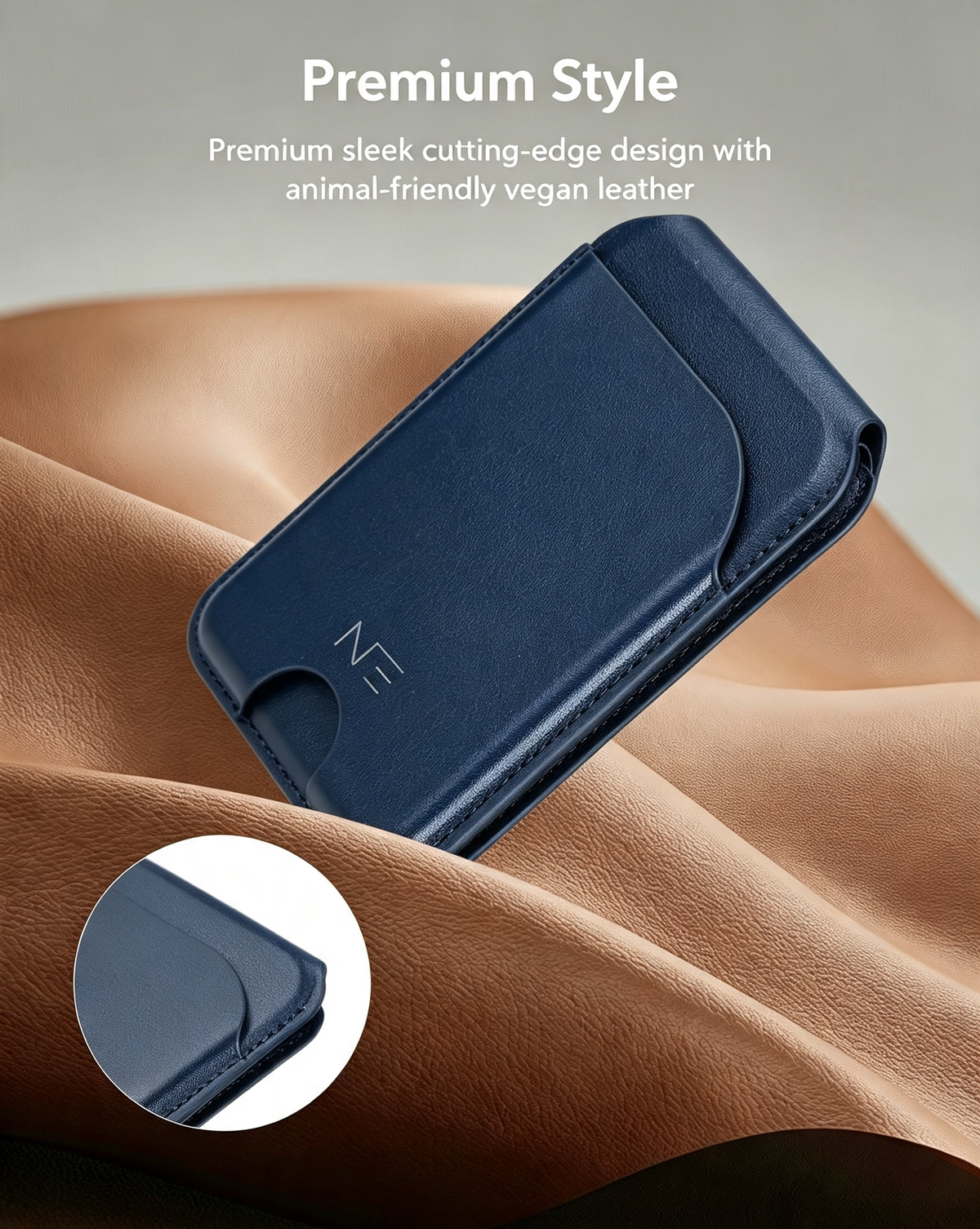 NEOHUBS ECHO MagSafe Wallet Stand Compatible with iPhone 18/17/16/15 Series