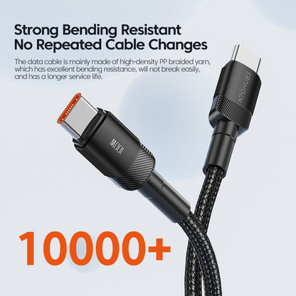 VOLT EDGE USB C to USB C Fast Charger Cable (100W, 5A)