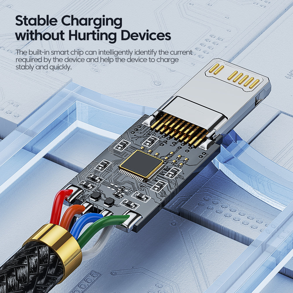 Flow Beam USB-C to Lightning Fast Charger Cable - 20W, 3A
