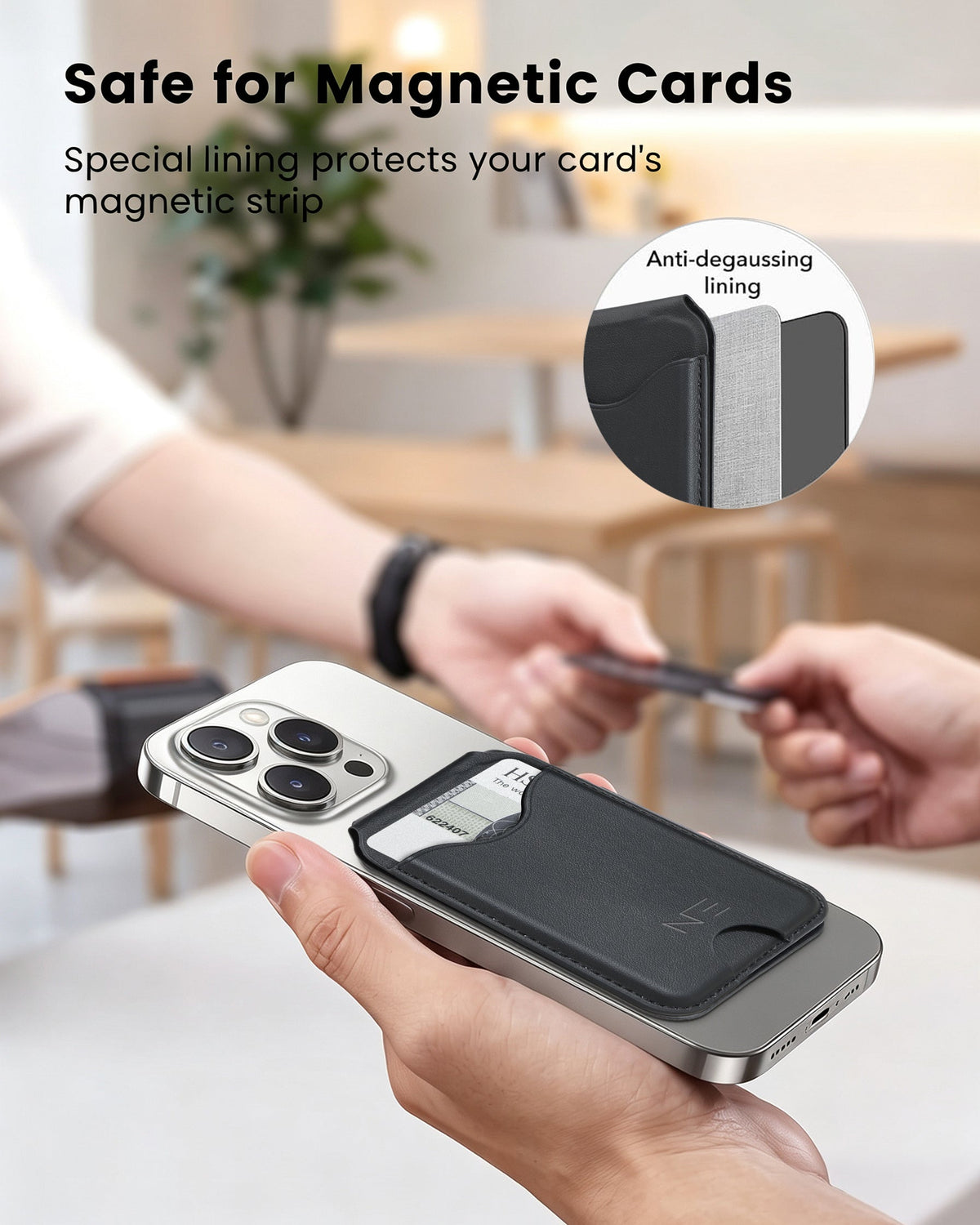 NEOHUBS NEXO MagSafe Wallet Stand Compatible with iPhone 18/17/16/15 Series
